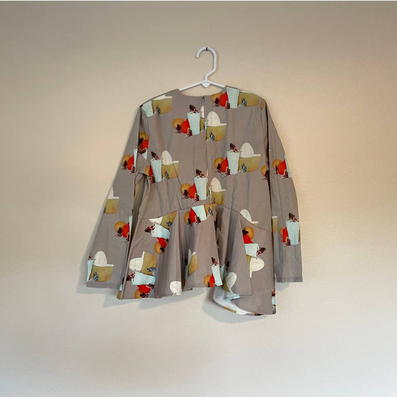 WOLF & RITA LUISA NO ELECTRICITY TOP - Size 10 - Picture 3 of 6